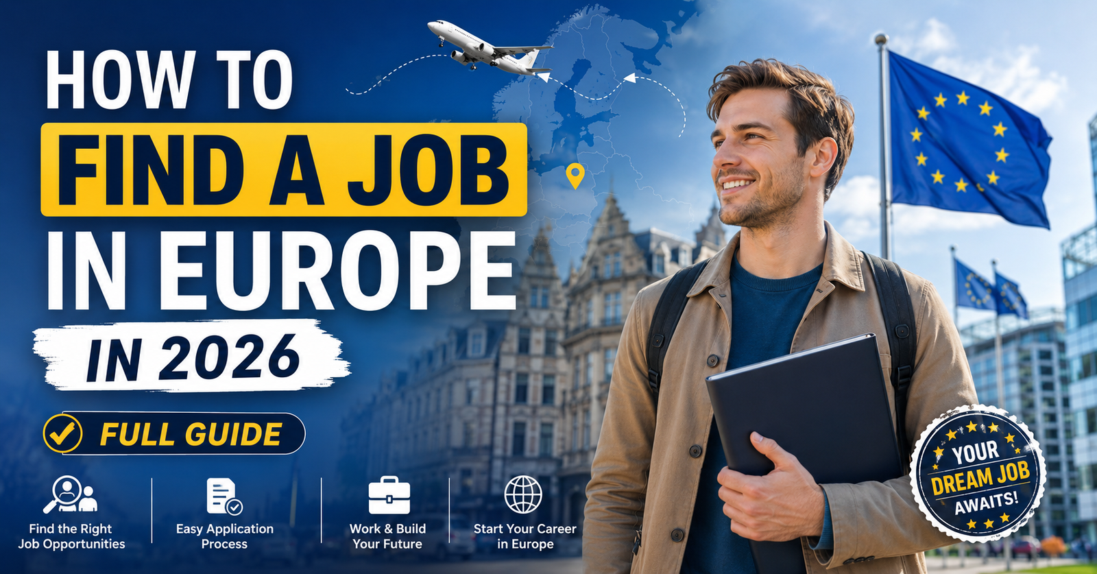 How to Find a Job in Europe in 2026 Full Guide