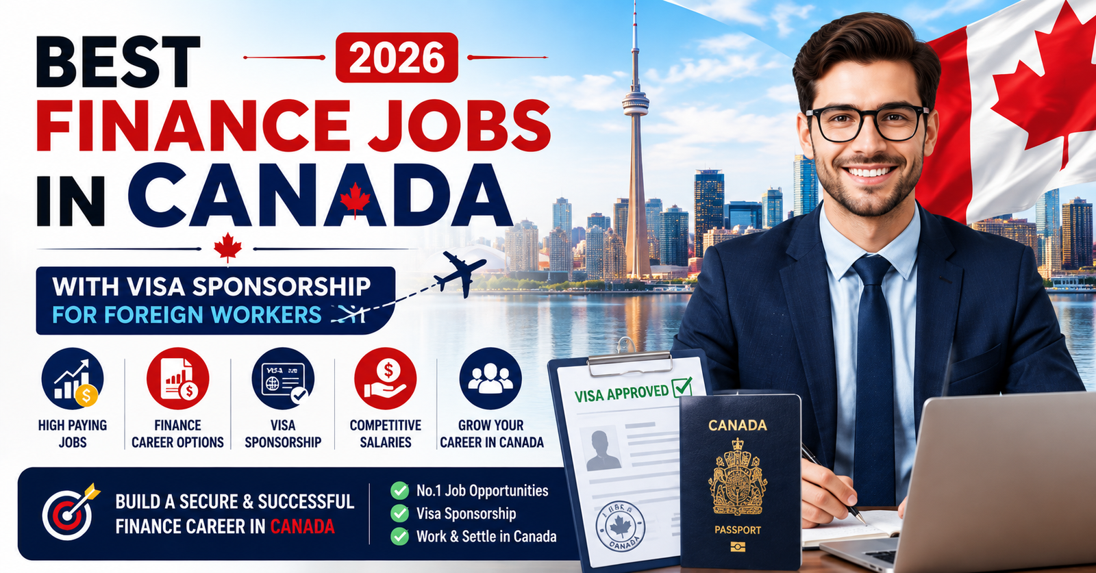 Best Finance Jobs in Canada with Visa Sponsorship for Foreign Workers (2026)